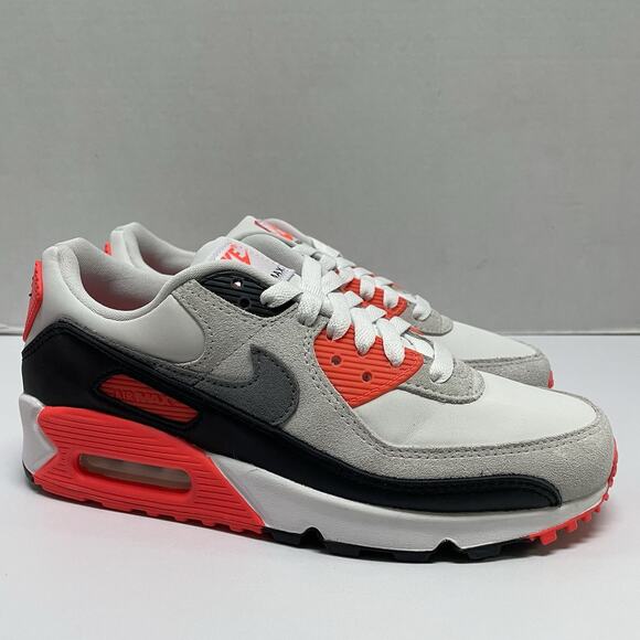 Nike Air Max 90 Infrared 3M 2026 IU1055 100 Size 6 Men Size 7.5 Women White Red main image 5